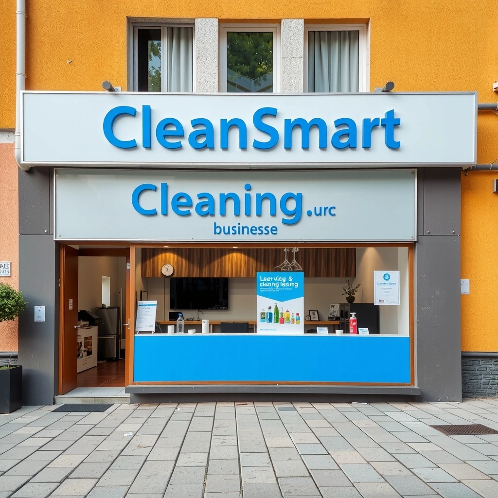 cleansmart office location in Hrabůvka, Ostrava showing professional cleaning business exterior