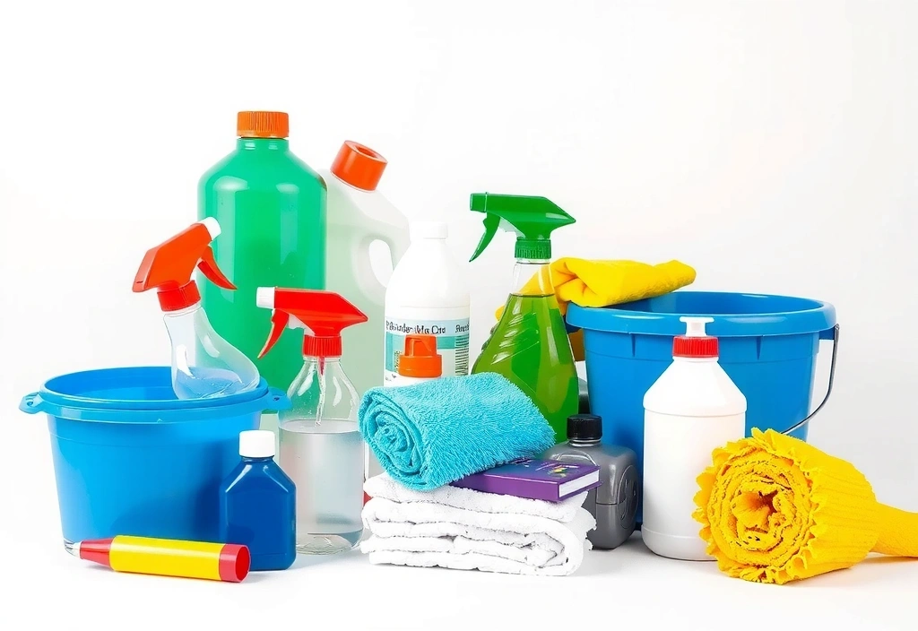 Cleaning process steps