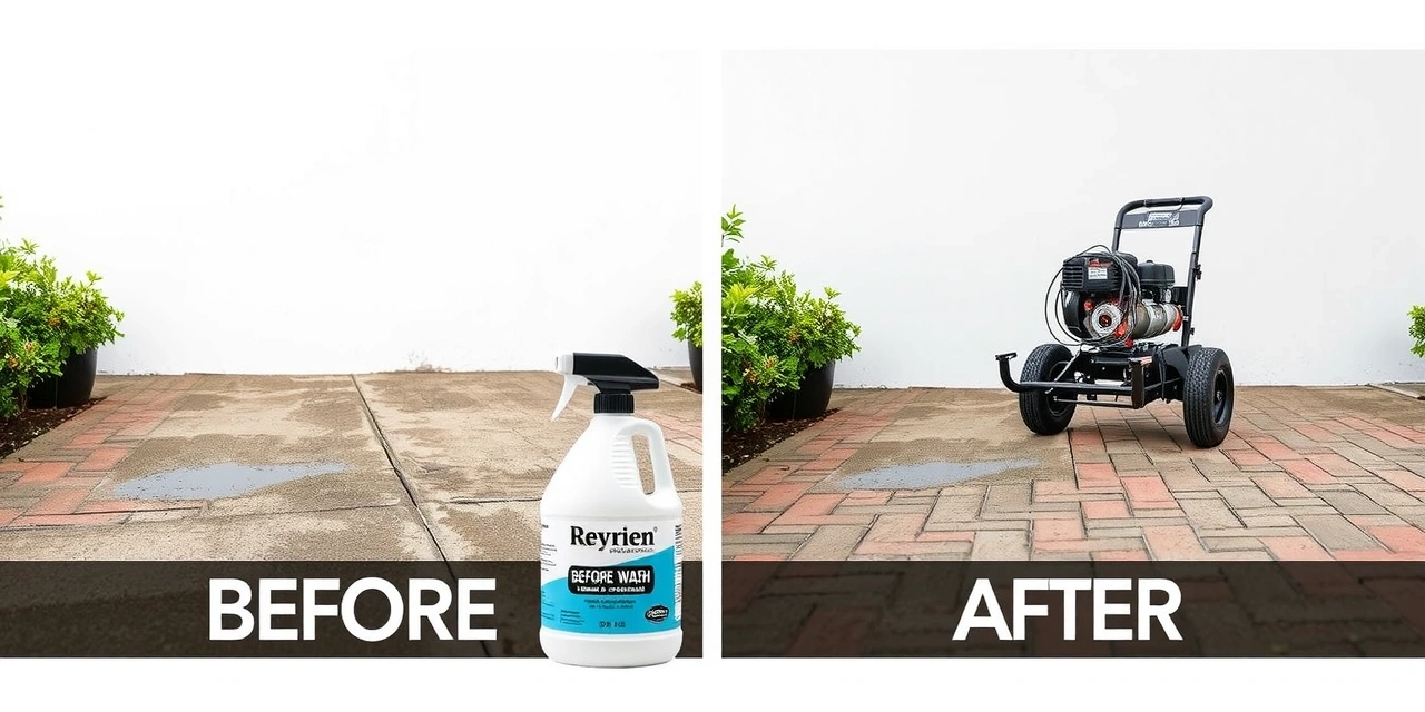 Pressure washing service